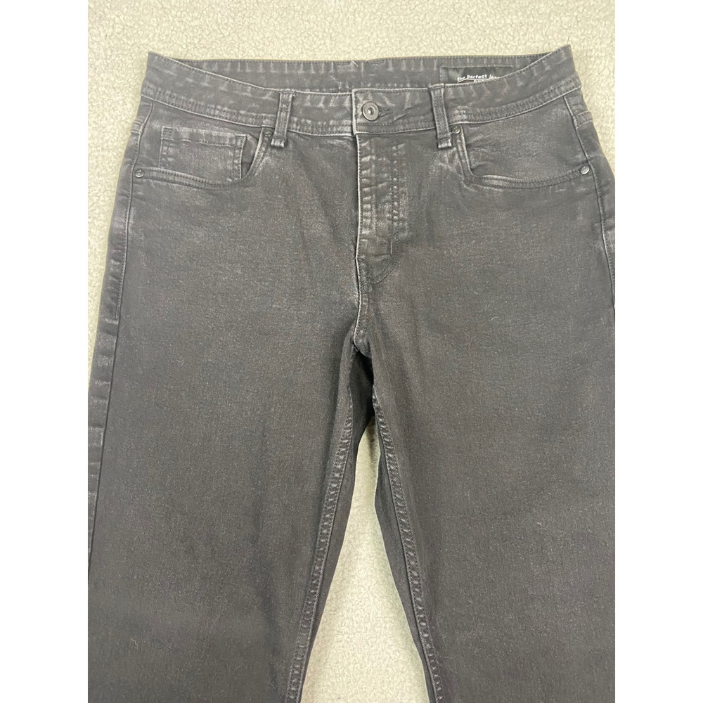 The Perfect Jean NYC Mens Athletic Fit Faded Black Stretch Jeans 34x28 RBOT28